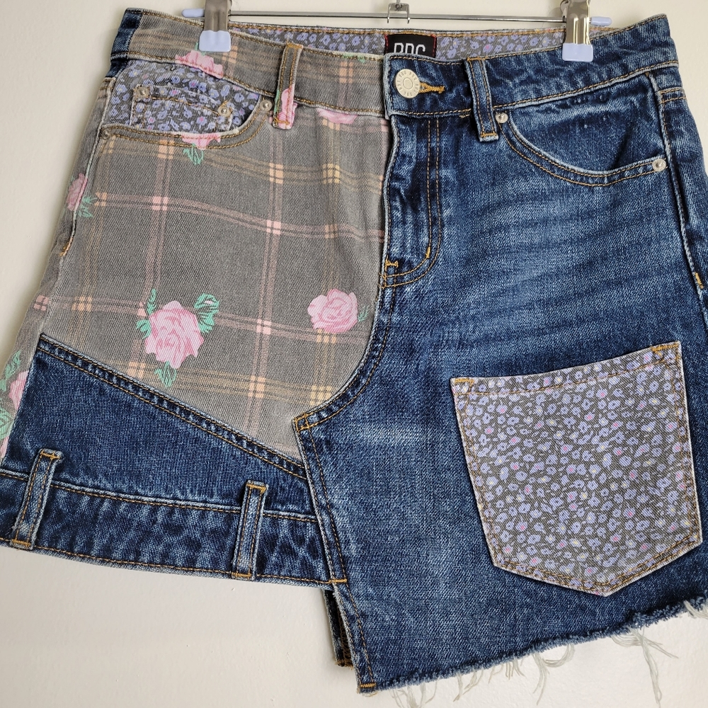 Bdg Unique Artsy Boho Chic Patchwork Ashmetrical … - image 4